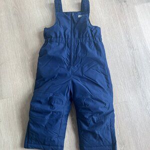 EDDIE BAUER TODDLER SNOW BIB PANTS SIZE 2T NWOT